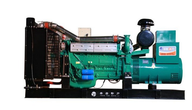 乌拉特前上柴500kw大型柴油发电机组